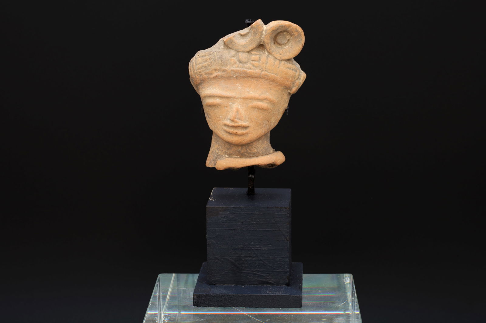 Ancient Huastec Head Of Dignitary Figure, Circa 500AD Panuco River Area Style, Veracruz PreColumbian (1 of 7)