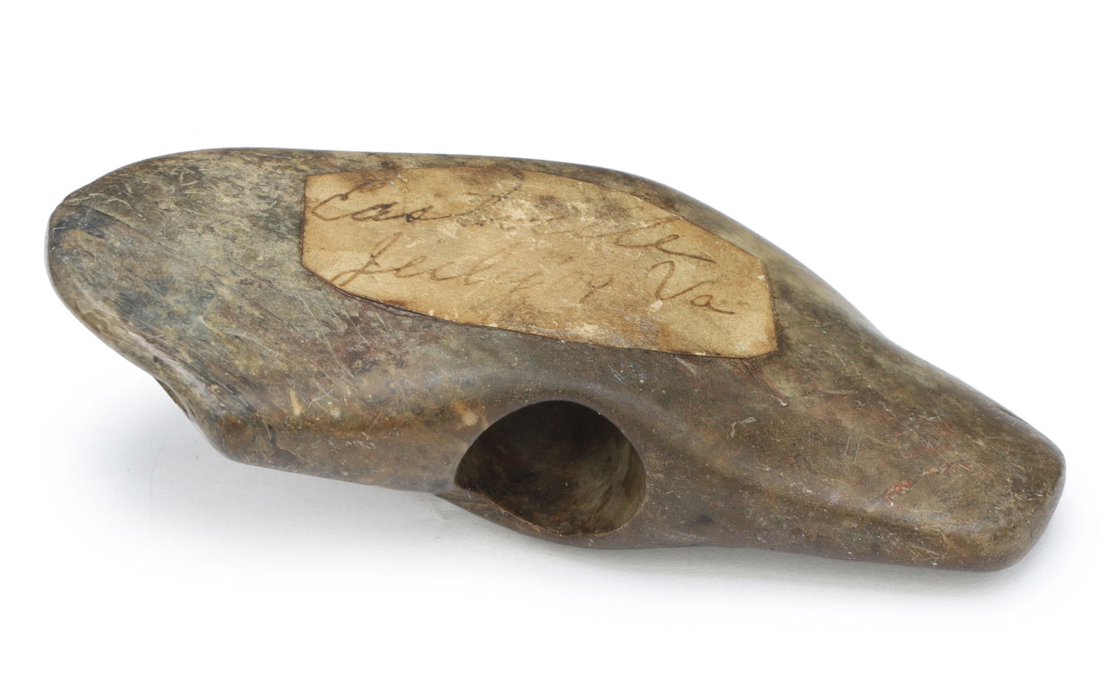 Ancient Archaic Crescent Bannerstone Ceremonial Axe, Dated Between 6000 And 1000 BCE (1 of 4)