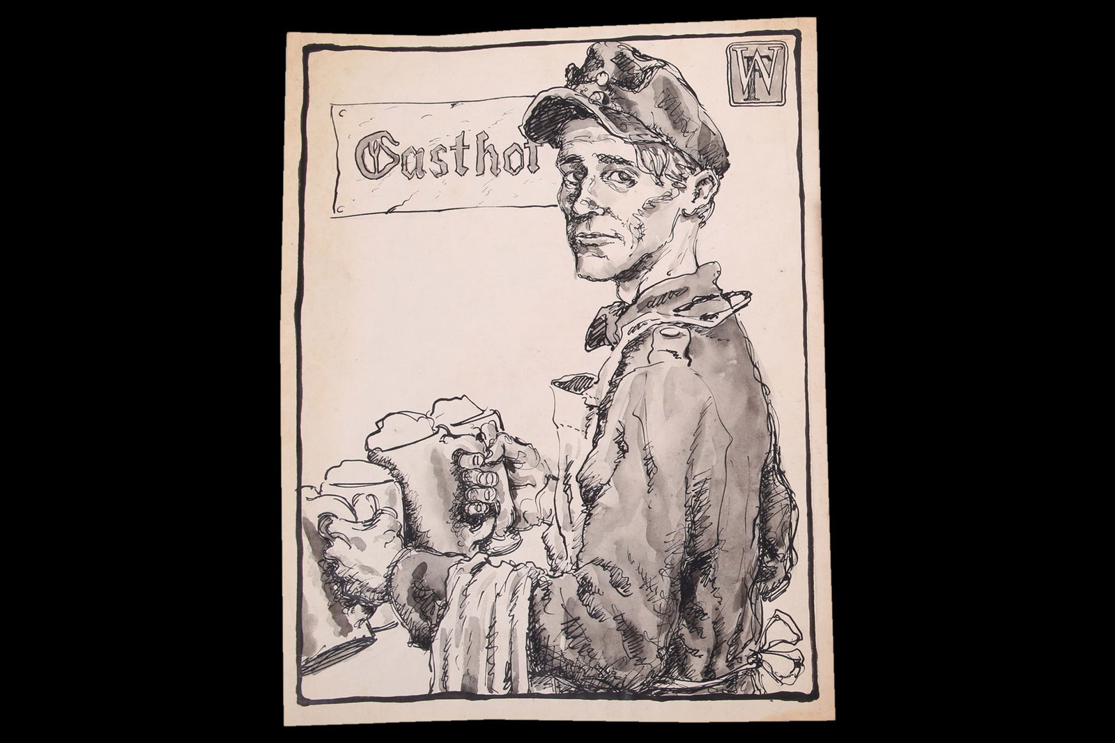 Bill Fraccio, Signed Original Illustration Vignette For A Comic, World War II Themed Graphic Novel (1 of 4)