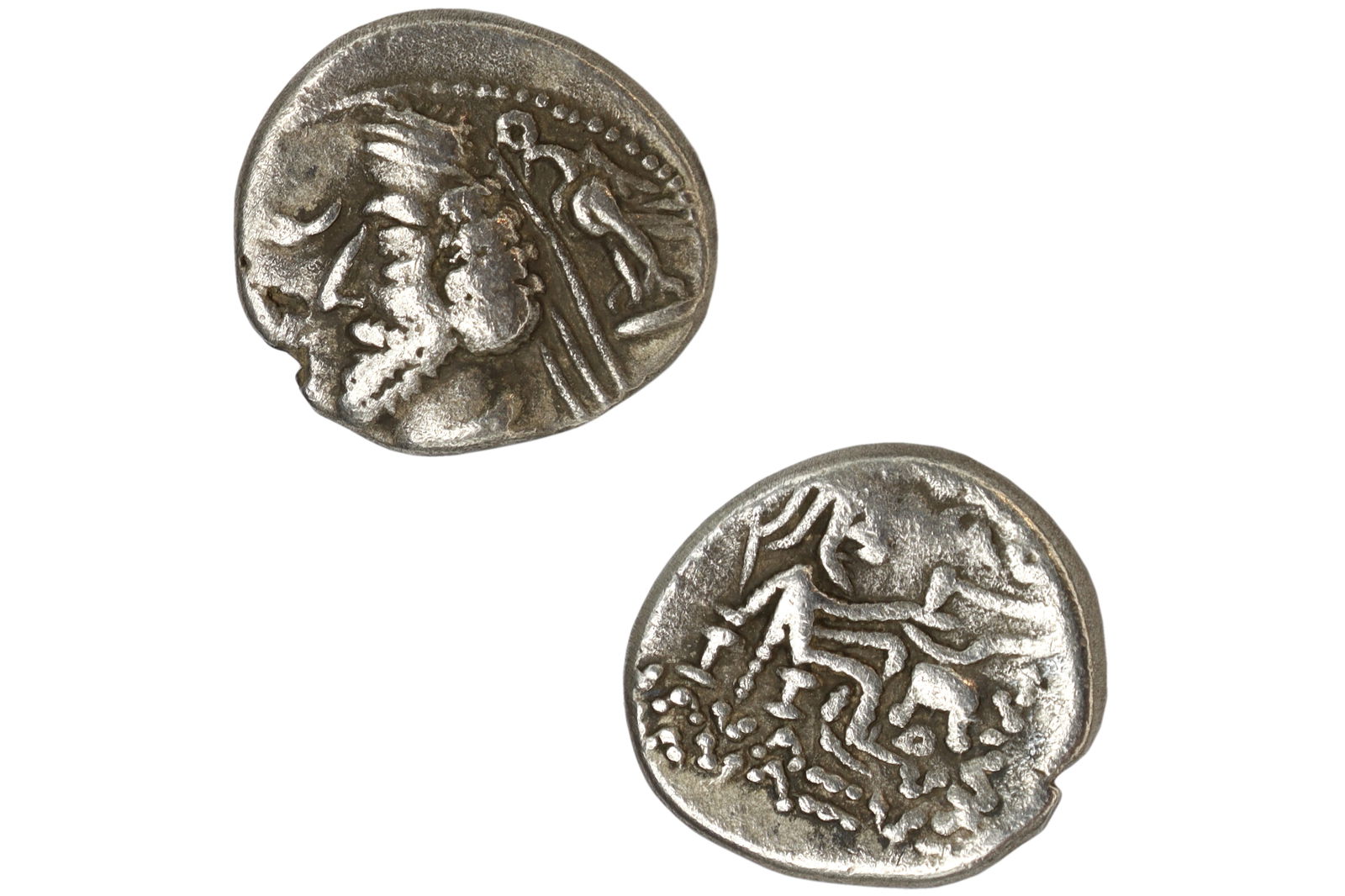 Ancient Silver Coin, Drachm, Kings Of Parthia, Persia, Phraates IV 38 To 2 BCE, Numismatics: Ancient Silver Coin, Drachm, Kings Of Parthia, Persia, King Phraates IV, Dated As Between 38 To 2 BCE, Numismatics, Mint Place Mithradatkart. Numismatics. DISCLAIMER: Read The Description And Watch Ca