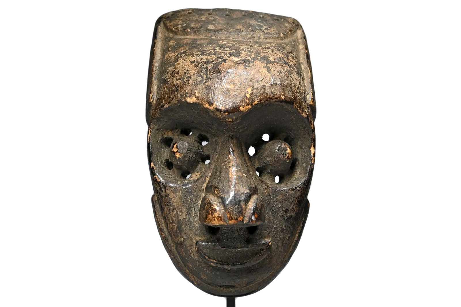 Kuba Pwoom Itok Mask, Ancestor Wooden Figure Of The Bushoong Tribal Subgroup, Africa Ethnographic Ar (1 of 4)