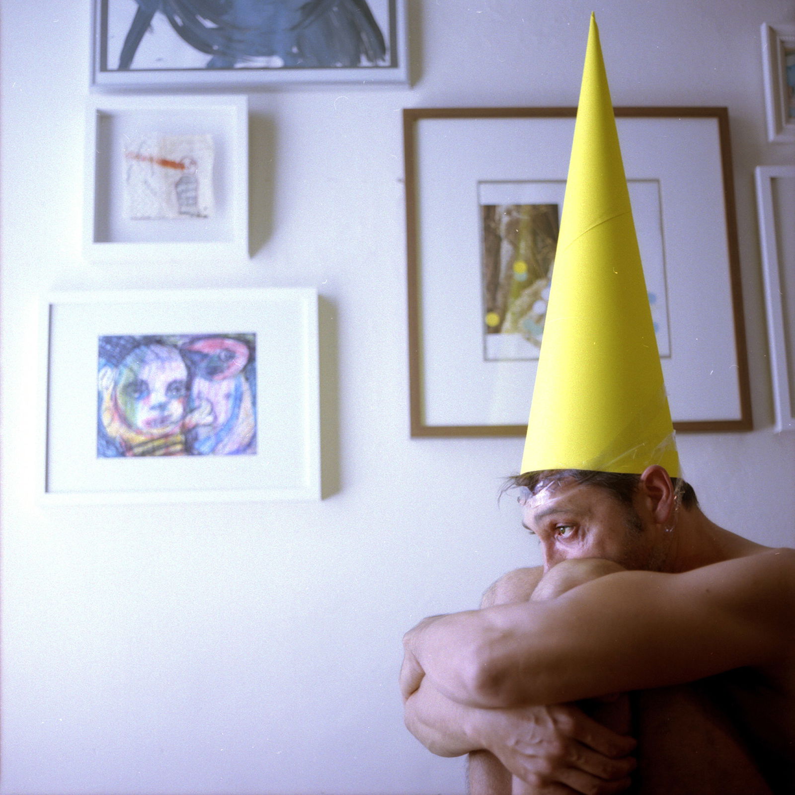 New York City, Hasselblad Analogue Photography Print 24 x 24 inches, Cuban Artist Conrado Maleta: Tittle: Sunday Afternoons At Home. New York 2017. Color Medium Format Analogue Photo Prints. Contemporary Conceptual Cuban Art, Arte Cubano Contemporaneo. Vintage Hasselblad 500C, Conrado Maleta. Limi