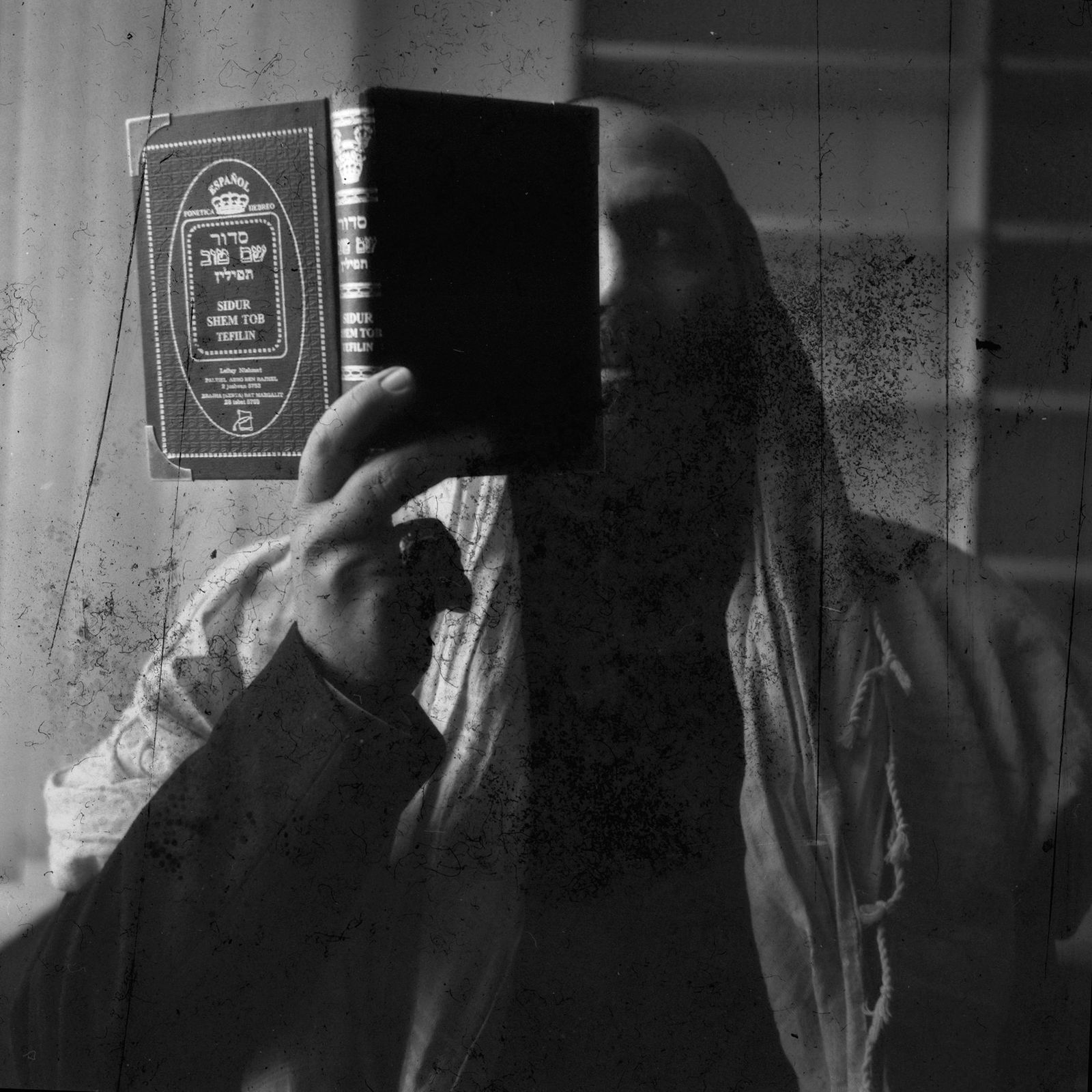 Madrid, Spain, Lubitel Analogue Photography Print 24 x 24 inches, Cuban Artist Conrado Maleta: Title: Our Complete Redemption. Jewish Eschatology, Geulah Shleimah. North District Of Madrid, Spain 2010. Black And White Medium Format Analogue Photography, Middle East Visual Poetry. Contemporary C