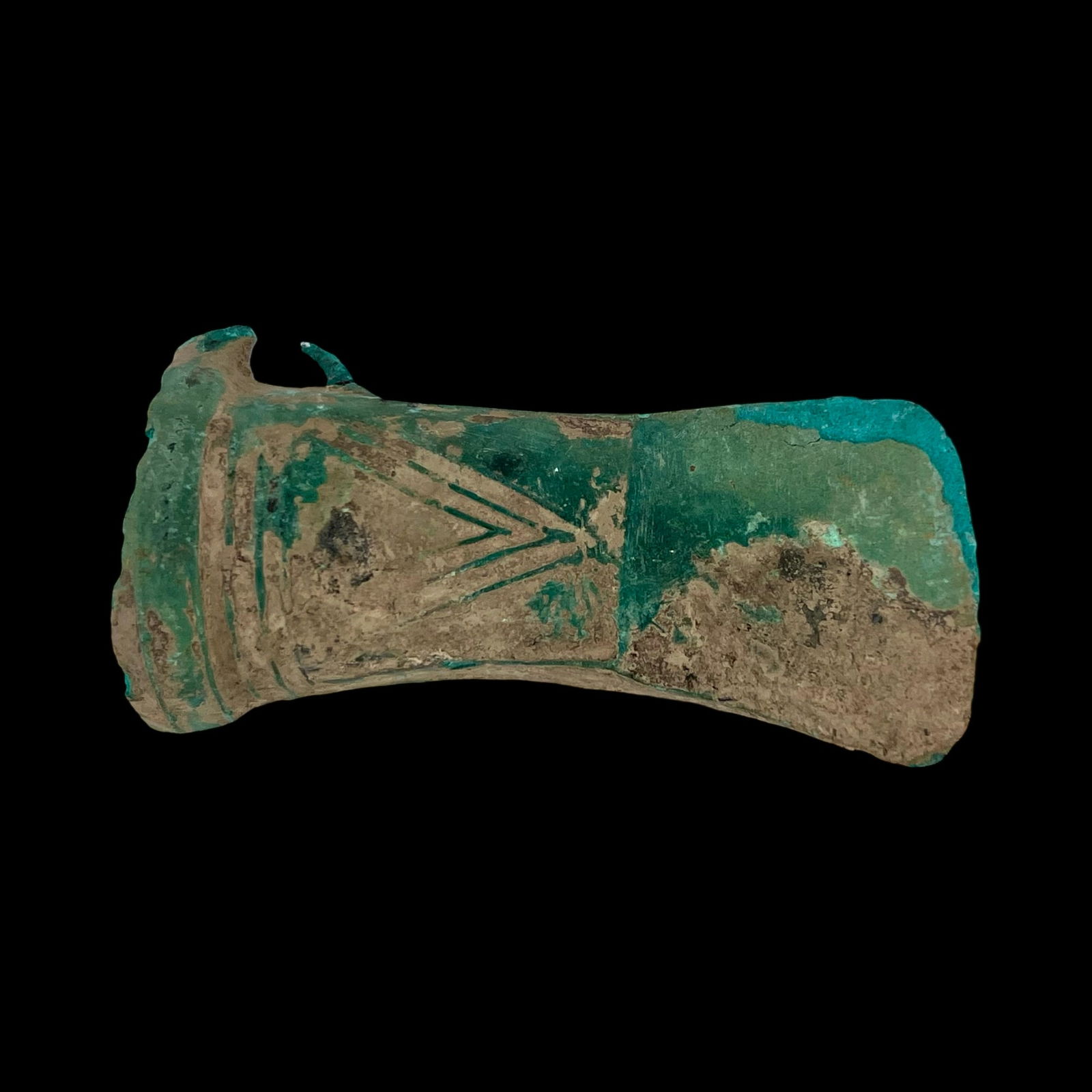 Ancient 500 BCE, Socketed Bronze Axe Head, Late Bronze Age. Antiquities And Collectibles, History (1 of 4)