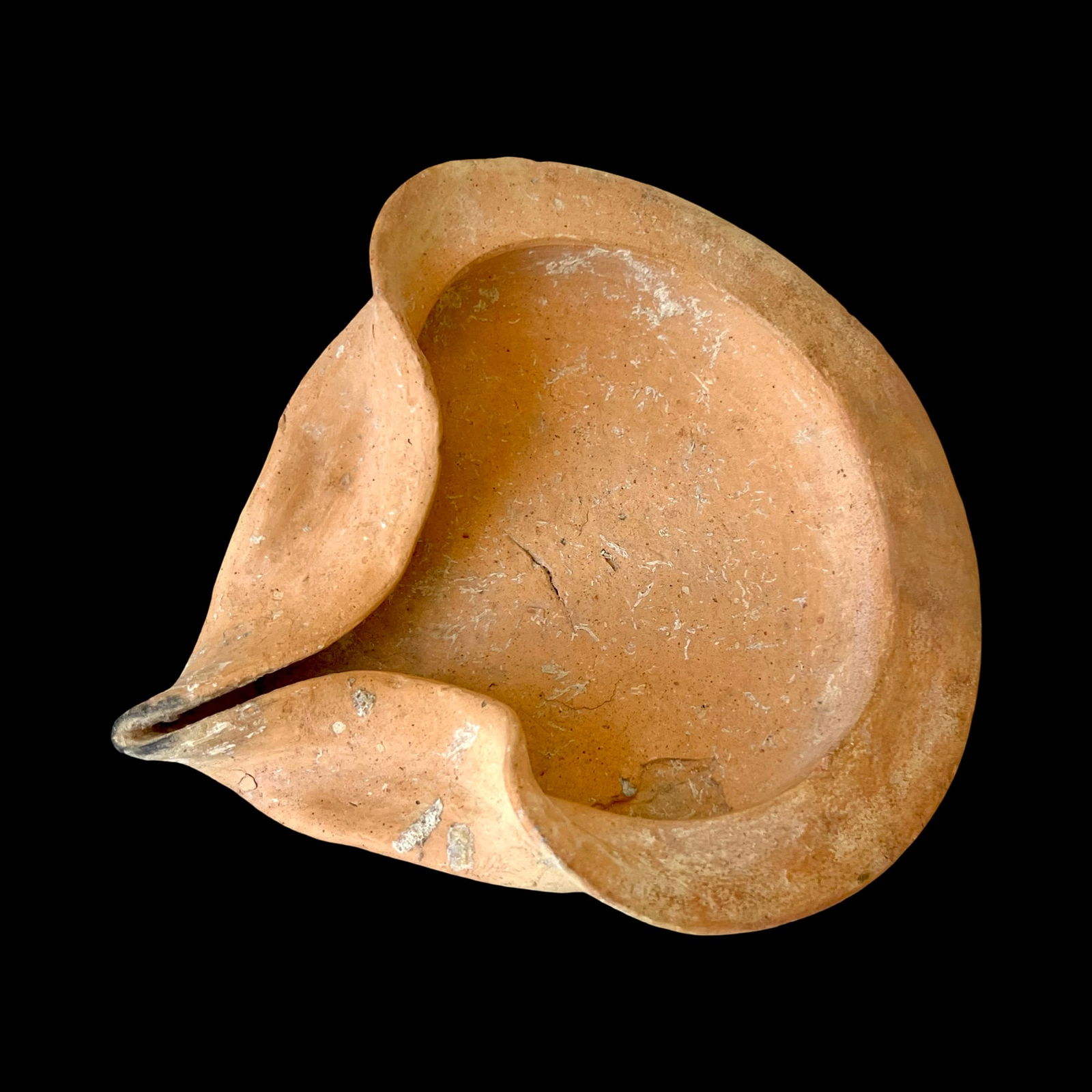 Ancient Near East Pottery Oil Lamp with Pinched Spout. Antiquities And Collectibles, History (1 of 5)