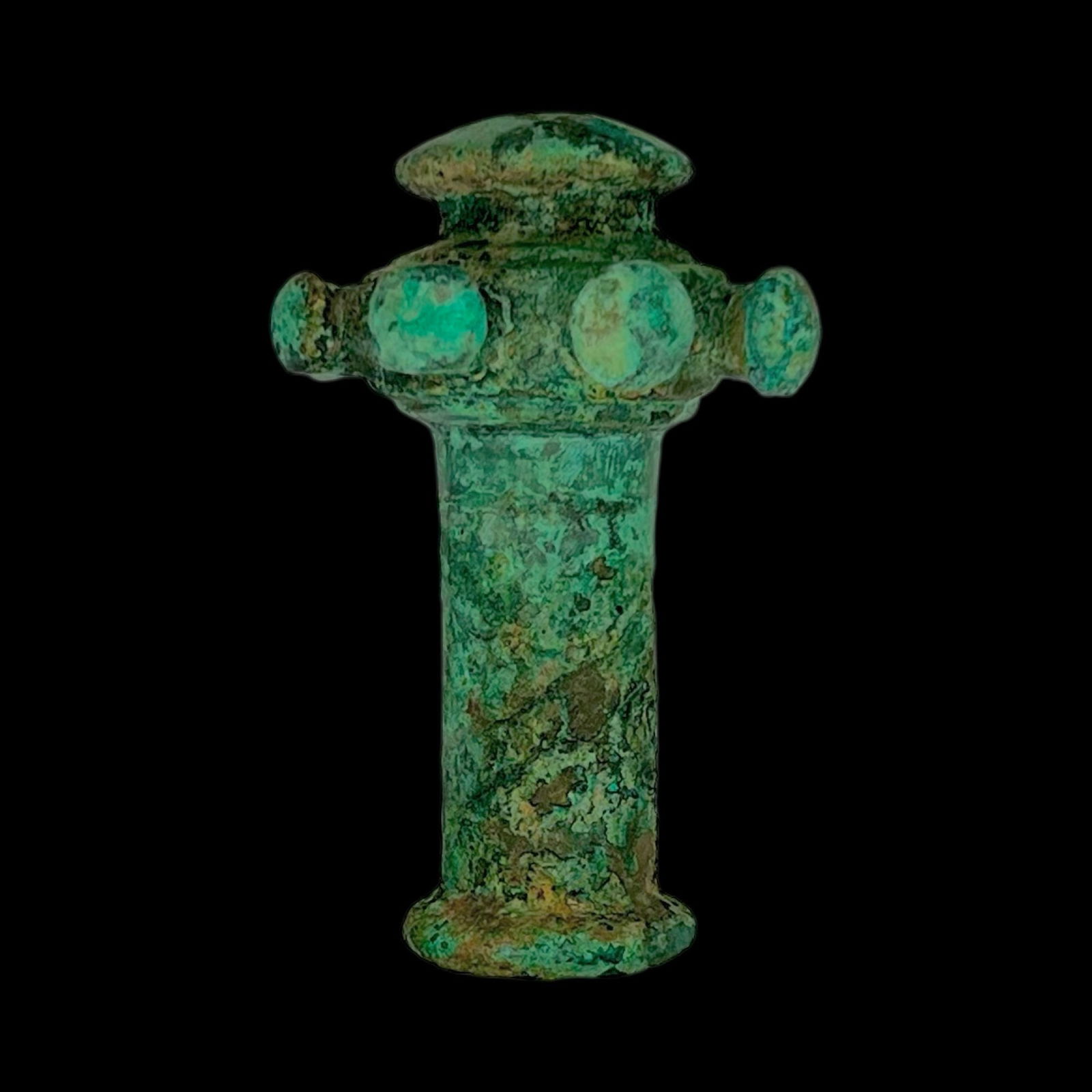 Ancient Near Eastern Bronze Mace Head, Ca 1200 BCE. Antiquities And Collectibles, History: Luristan ancient Near Eastern bronze Mace Head, circa 1200 to 800 BCE. Fine cast bronze Mace head, weapon. Great quality and details, choice patina. Size: 10 cm x 7 cm. Provenance: Ex Private NJ colle