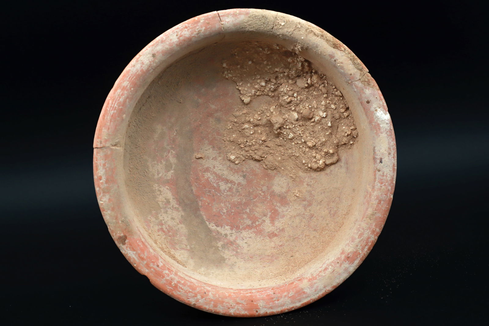 Ancient Judaean, Holy Land Ceramic Bowl, Roman Empire Circa 1st Century AD In Palestine, Antiquities: Diameter, 5.125 inches. All measurements are approximate. Wear And Aging, Repairs, Cracks Incrustations, No Missing parts. Sold as pictured. // Provenance: private Colorado, USA collection; two larges