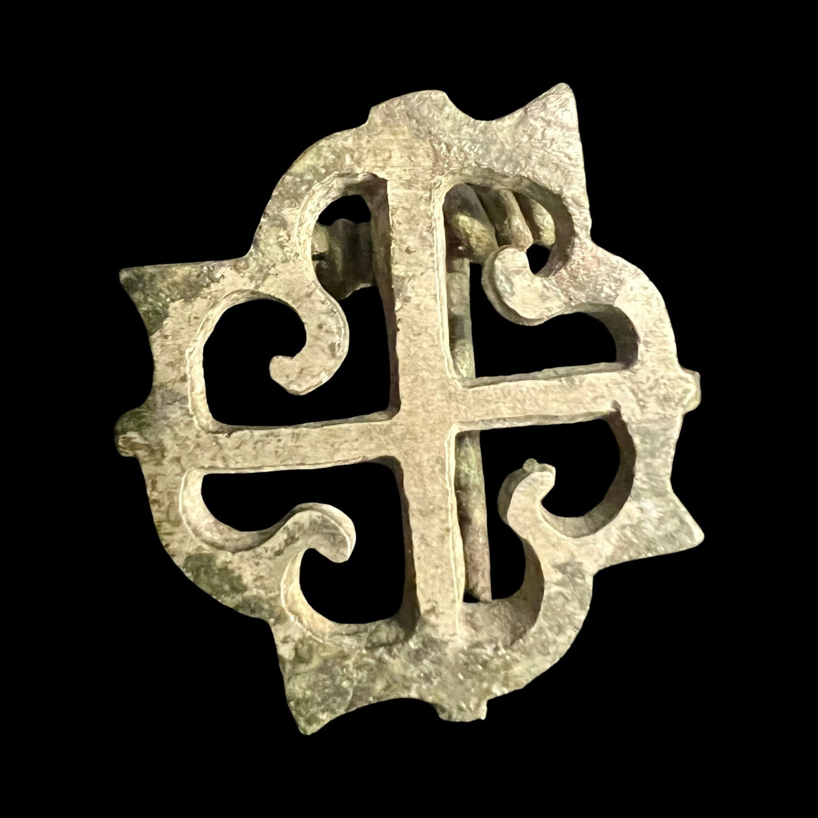 Roman Bronze Open-work Brooch, Jewelry 2nd Century AD. Antiquities And Collectibles, History (1 of 3)