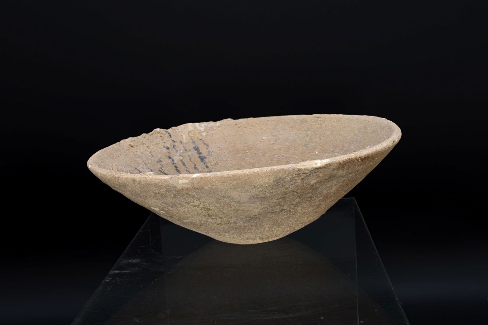 Ancient 6th Century AD Mesopotamian Incantation Bowls, Terracotta Shallow Magic Tools, Middle East (1 of 6)