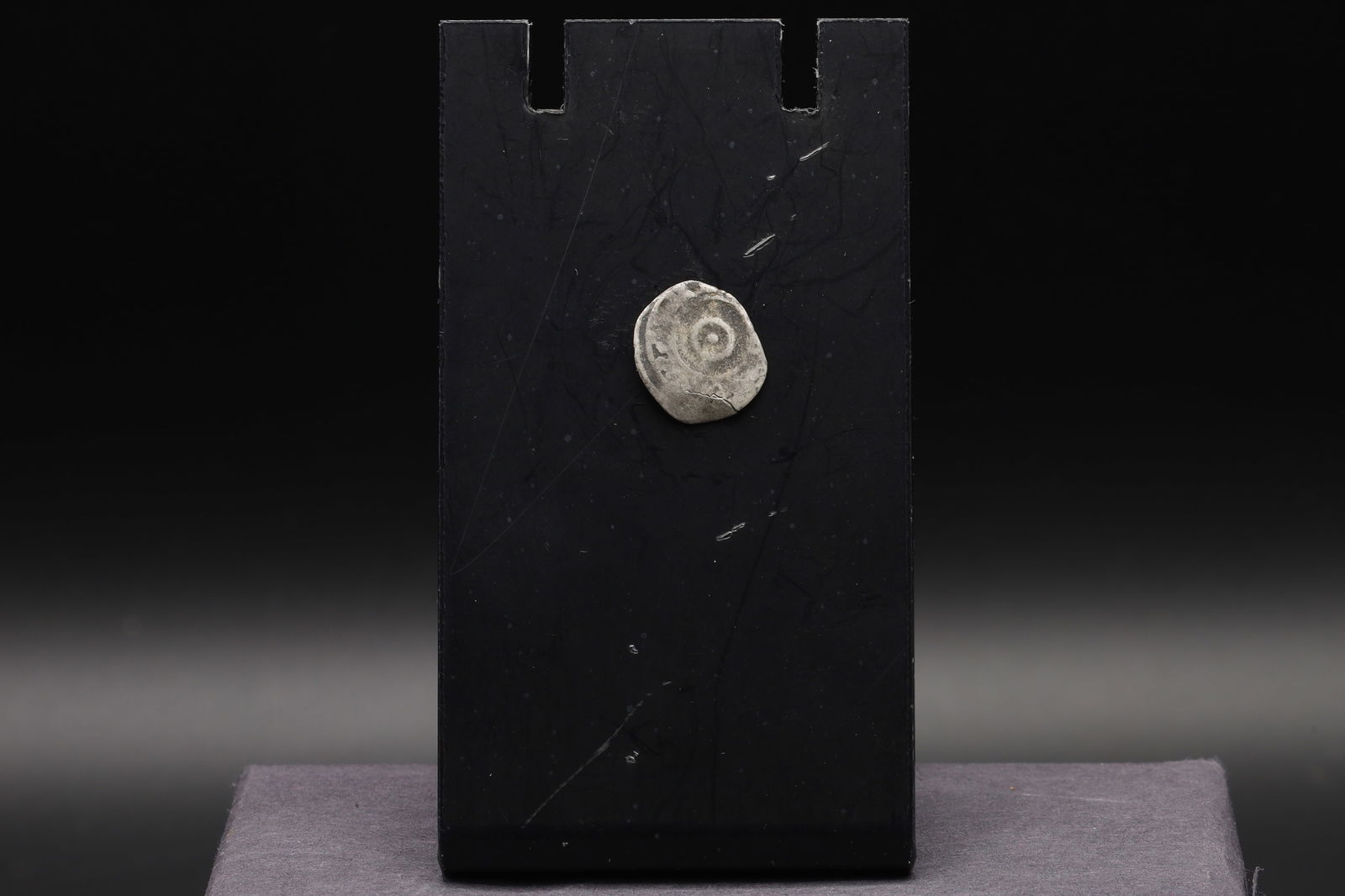 Medieval Egypt, Fatimids, al-Aziz Billeh, Fractional Value Of Half Dirham, Islamic Silver Coin Dinar - 3