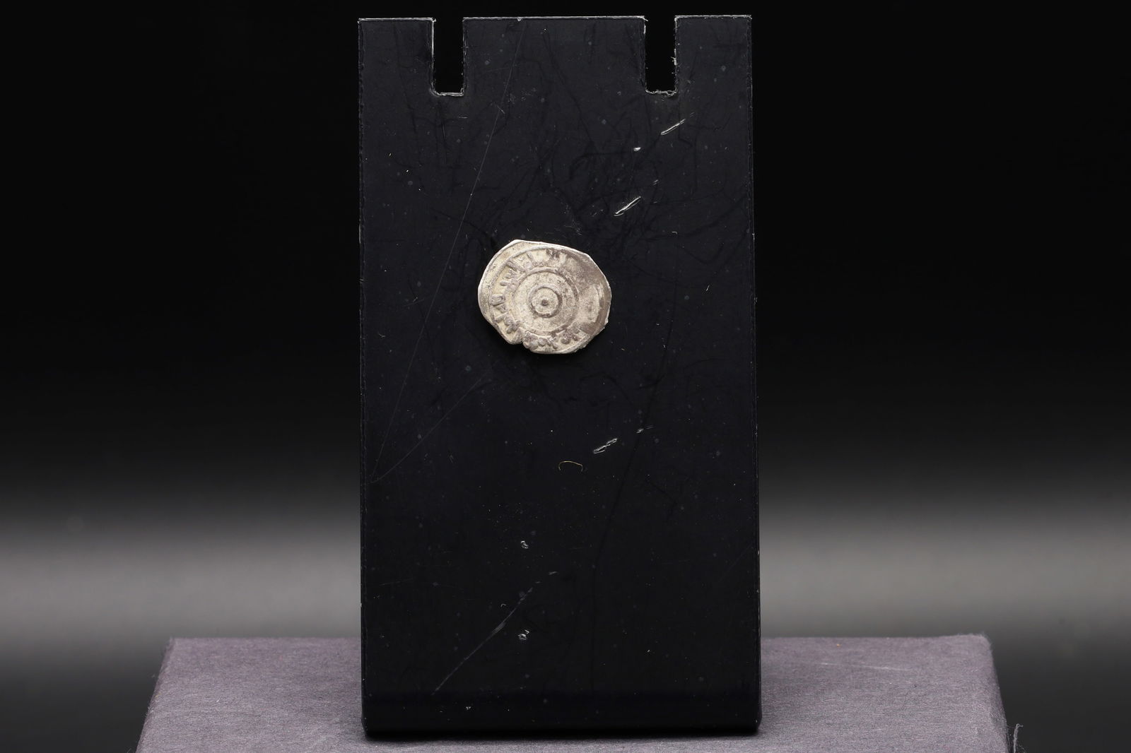 Medieval Egypt, Fatimids, al-Aziz Billeh, Fractional Value Of Half Dirham, Islamic Silver Coin Dinar - 3