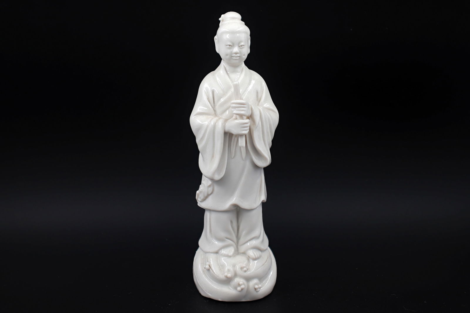 Antique Early 20th Century Dehua, Blanc De Chine Porcelain Statuette Of Guanyin, Female Bodhisattva (1 of 5)