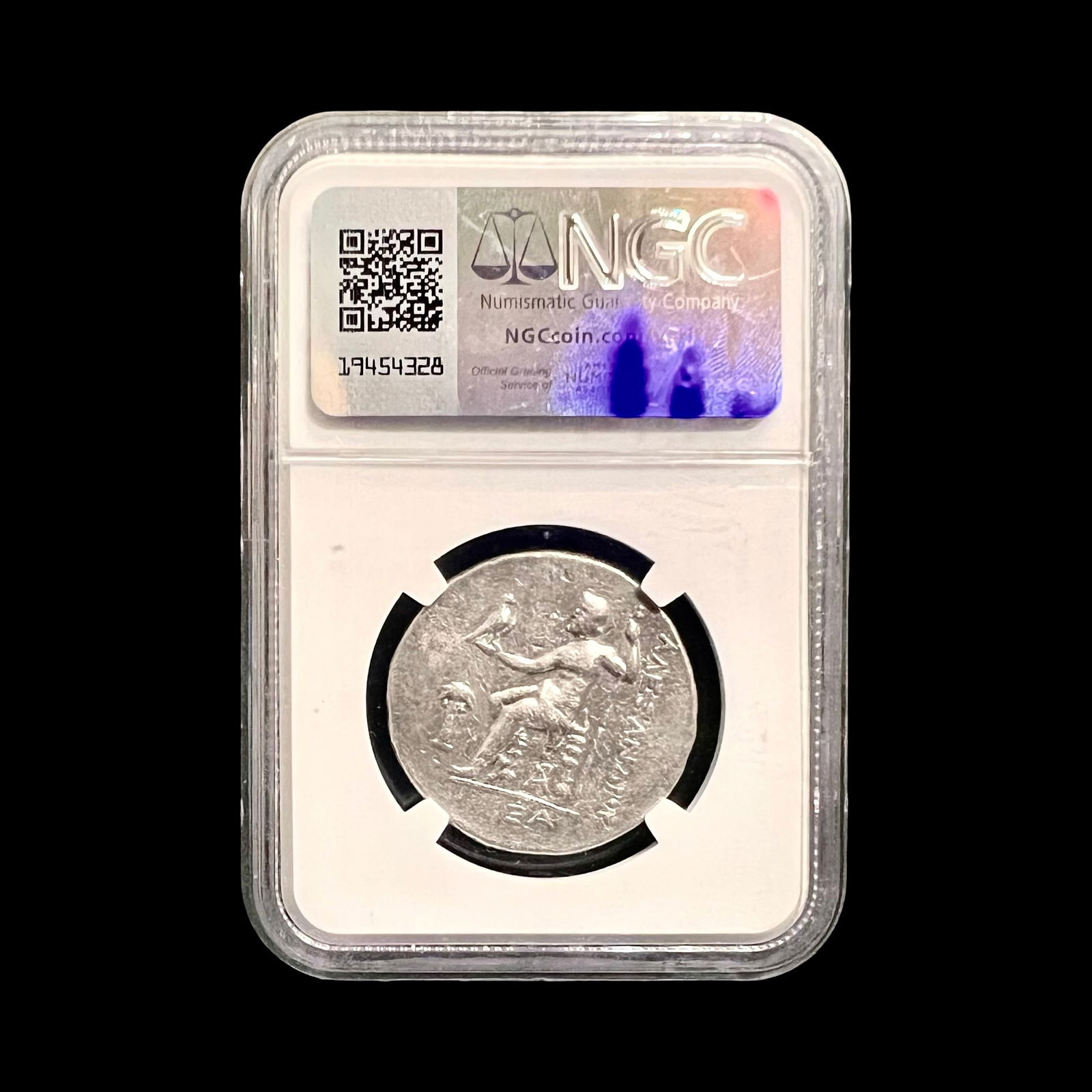 Ancient Greek Tetradrachm Coin of Alexander III Macedon - 2