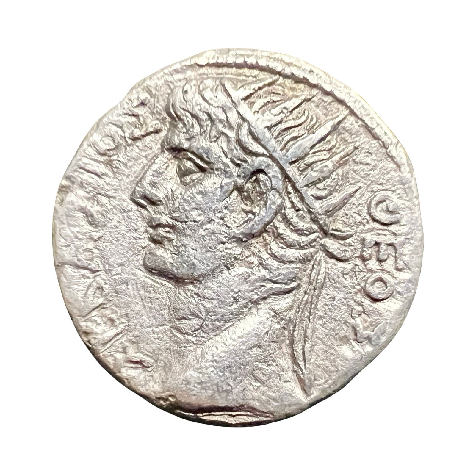 Roman EGYPT, Alexandria. Tiberius, with Divus Augustus (1 of 2)