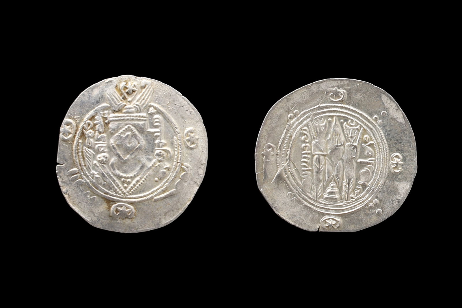 Ancient 8th Century AD Islamic Hemidrachm Silver Coin From Tabaristan, Suleiman As Abbasid Governor - 4