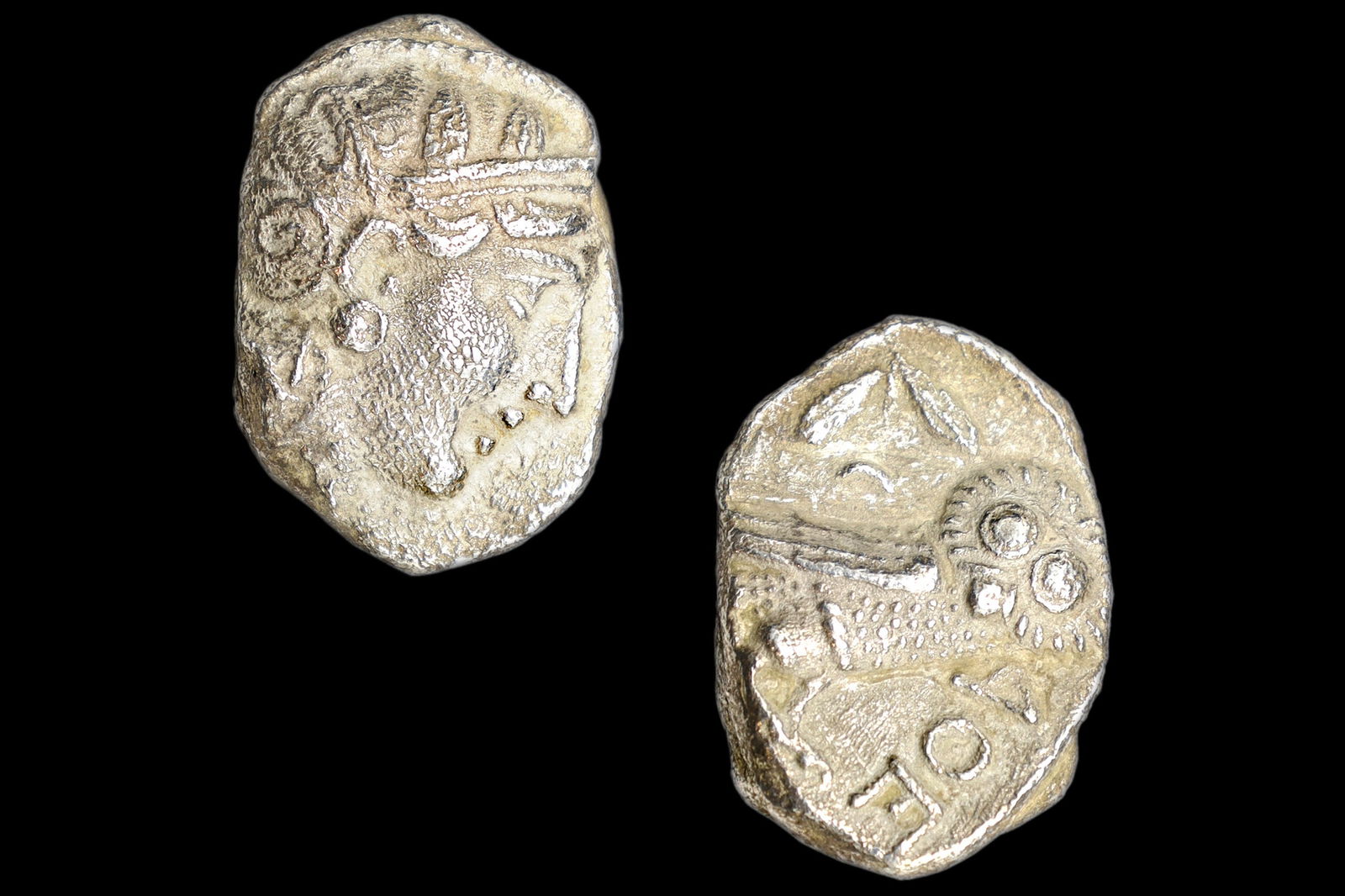 Ancient Greece, Attica Athens Tetradrachm Silver Coin Circa 393 To 294 BCE, AR AU, Owl And Athena: A Very Nice Looking Ancient Greece Coinage Piece. Attica, Athens Tetradrachm Dated Circa 385 To 294 BC, AR, 28mm, 16.4 Grams, 9h. Au Coin. Some Visible Porosity, Late Mass Coinage Issue. Head Of Godde