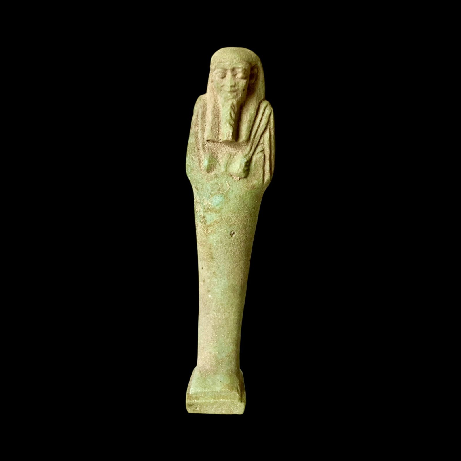 Ushabti Faience Standing Figure. (1 of 5)