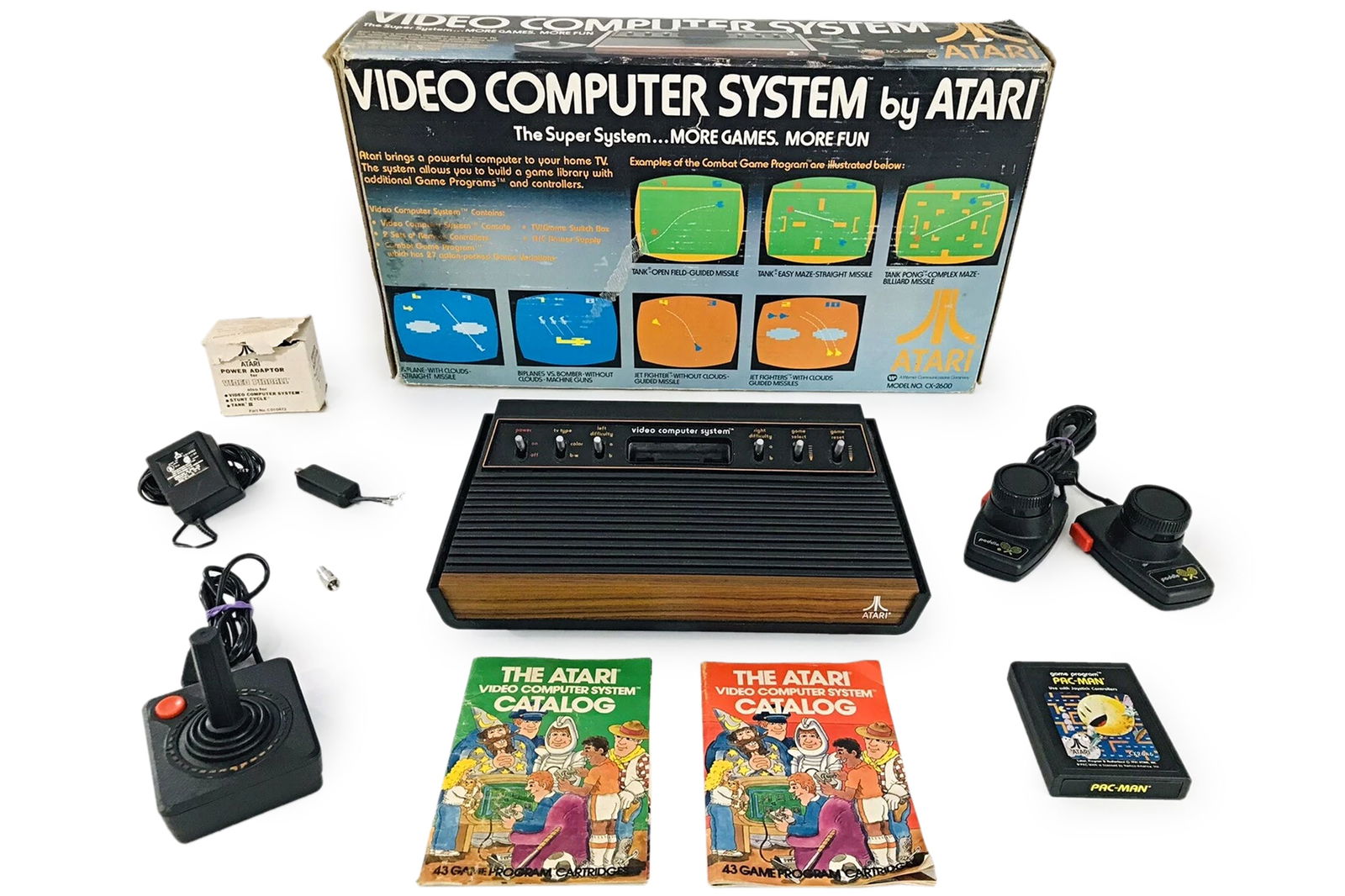 Atari 2600 Console 1978 - 6 Switch Console In Original Box With Matching Serial Numbers. Working (1 of 7)