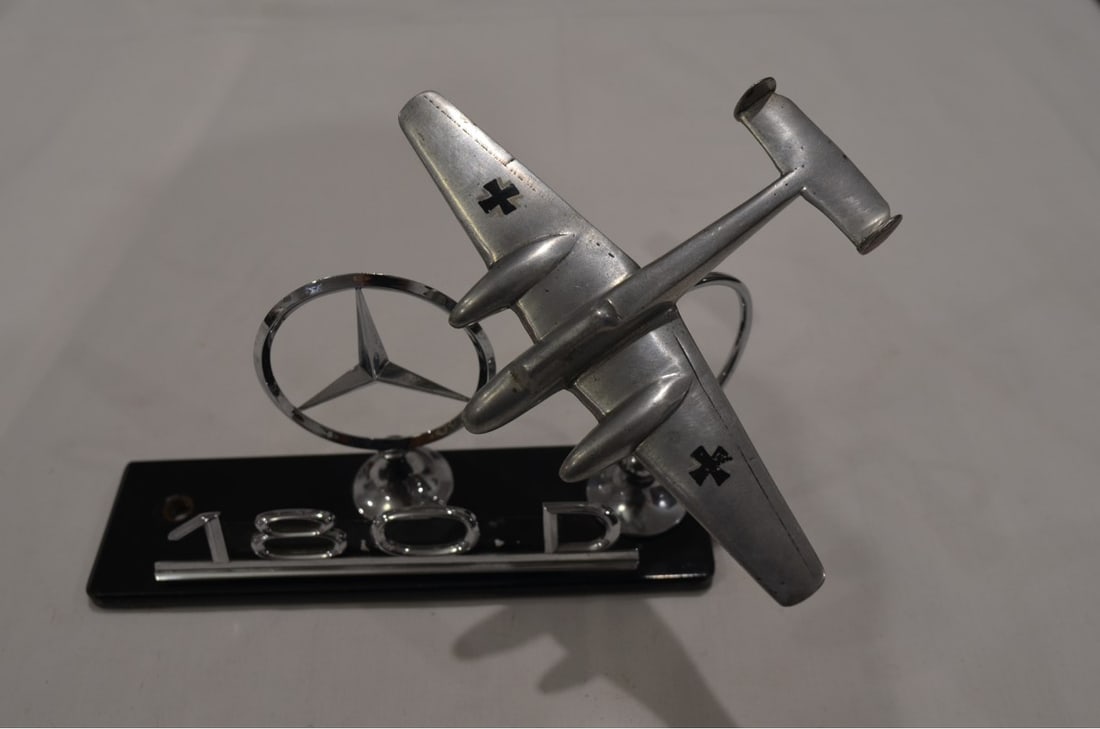 German ME110 Desk Ornament from Mercedes Benz factory. (1 of 5)