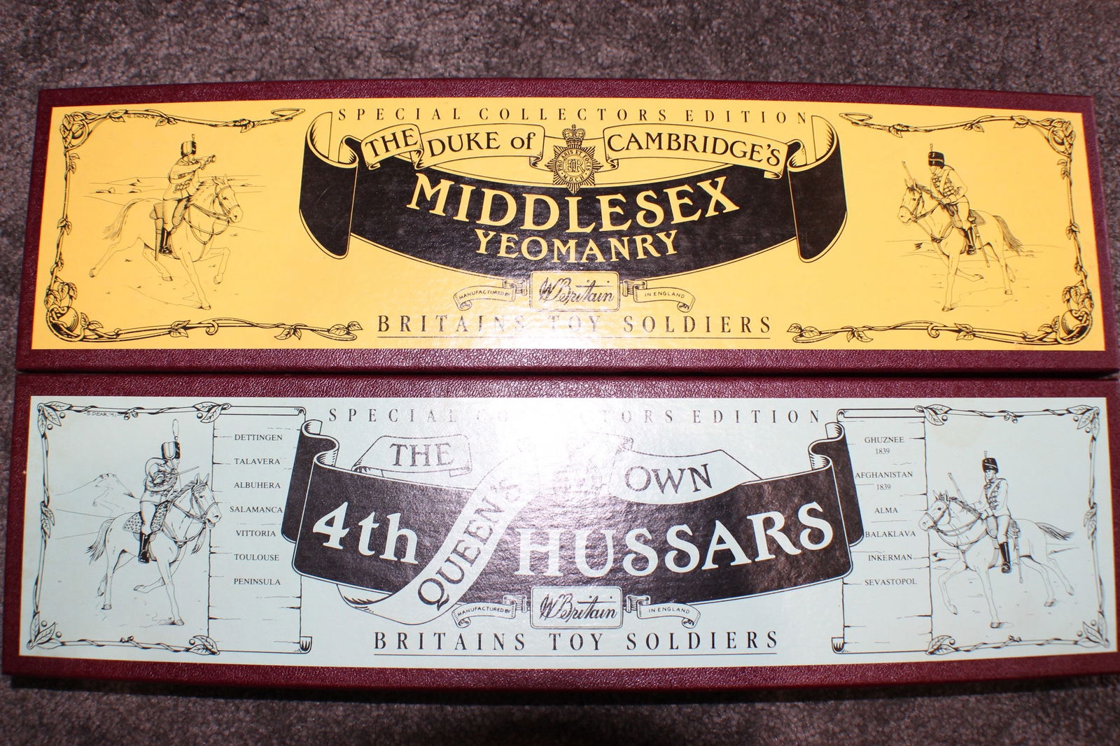 Two mint boxes of Britains toy soldiers (1 of 4)