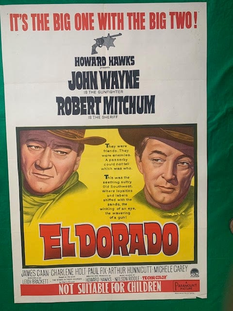 EL DORADO. AUSTRALIAN ONE SHEET MOVIE POSTER (1 of 1)