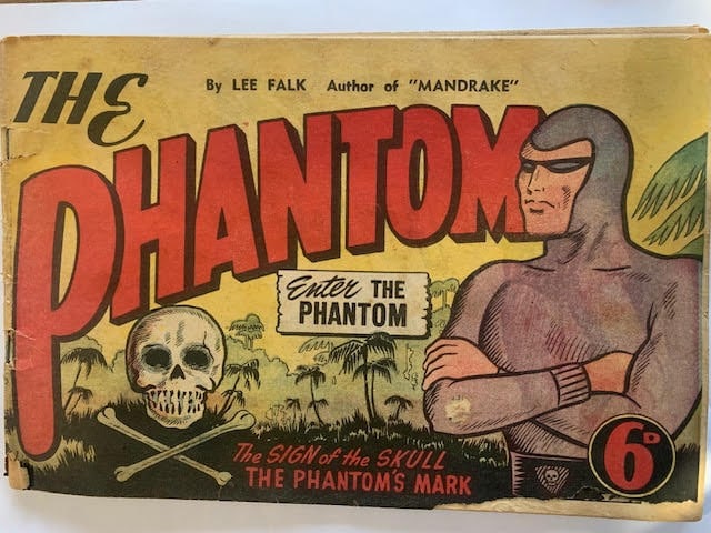FREW PHANTOM COMIC NUMBER 1.  ENTER THE PHANTOM (1 of 3)