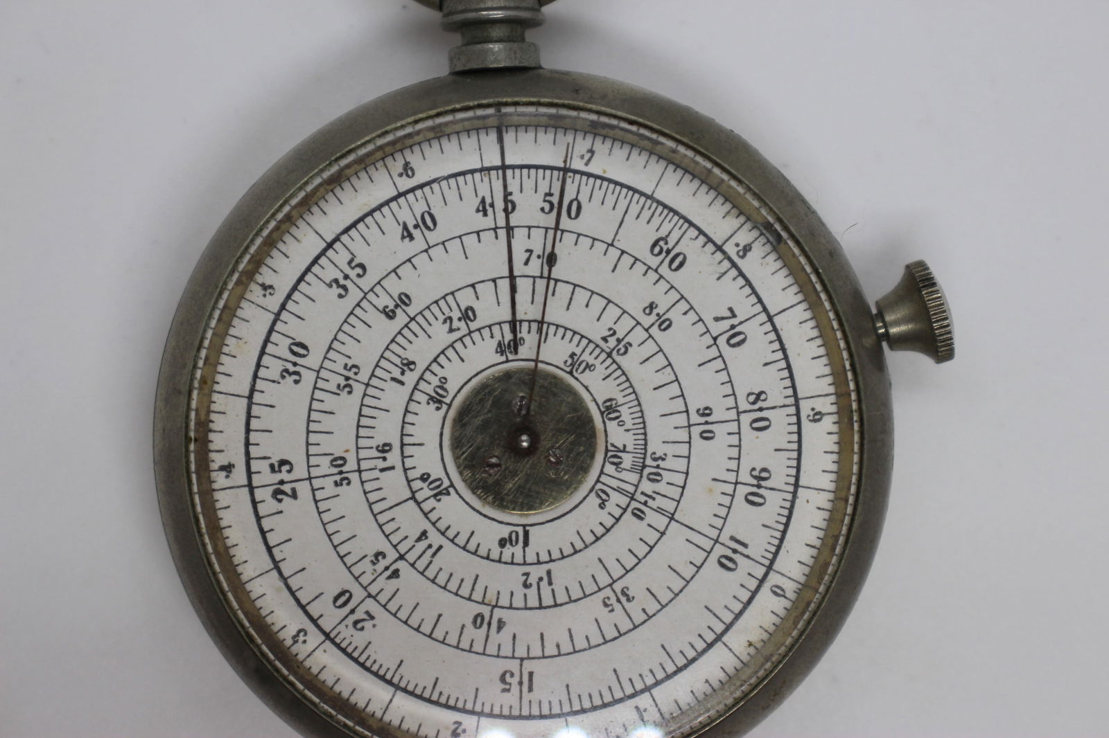 WWII unmarked pocket calculator (1 of 3)