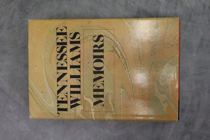 Tennessee Williams - Signed book "Memoirs"