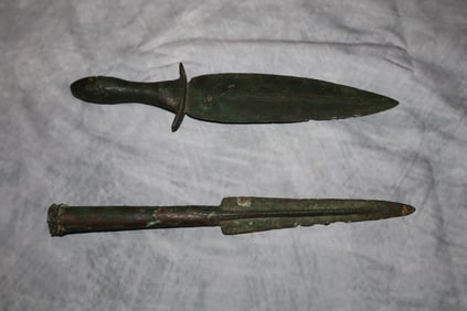 Antique Metal daggers