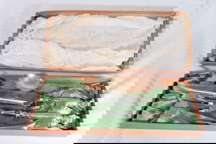 Wallace Sterling 3pc carving set.