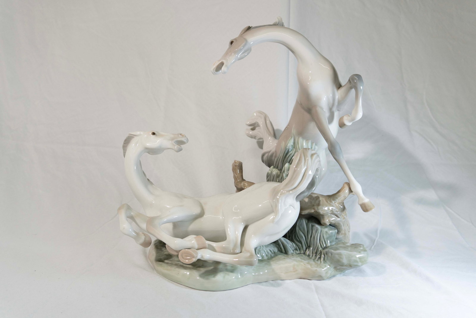 "Two Horses" Lladro Porcelain (1 of 4)