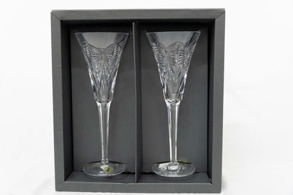 Waterford Crystal Champagne Flutes