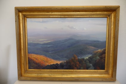 Michael Godfrey Large Original Oil Painting On Canvas Landscape Signed Artwork