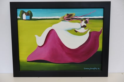 Danny Daughty Original Oil on Canvas