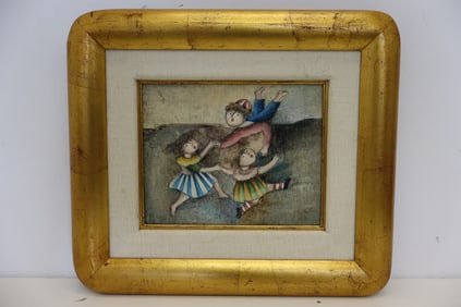 Joyce Roybal (American, b.1955) Oil On Canvas