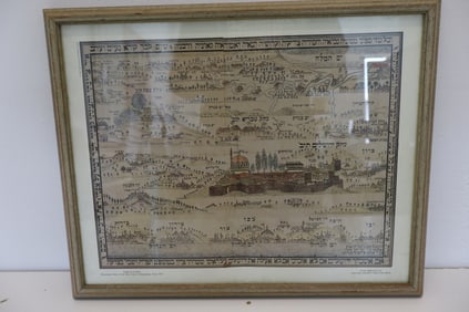 Jerusalem Pilgrimage Map