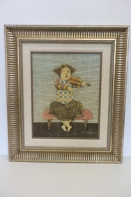 Joyce Roybal (American, b.1955) Oil On Canvas