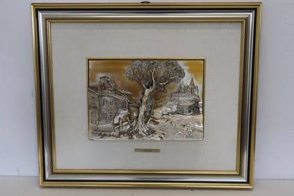 Valenti & Co Sterling Silver-Clad Plaque