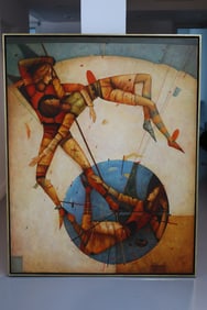 Monumental MIKHAIL ALEKSANDROV (LITHUANIAN B. 1949) untitled