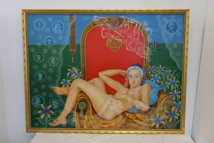 IGOR TULPANOV (RUSSIAN B. 1939), "Catherine the great" Giclee