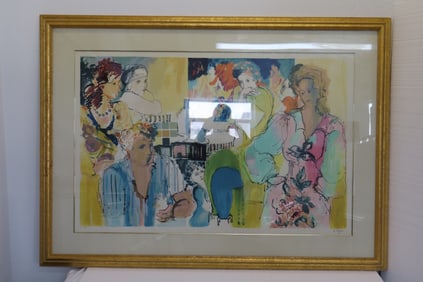 Batia Magal (Israeli, b. 1953) Signed Serigraph