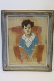 BEN BENN (AMERICAN 1884-1985), Watercolor