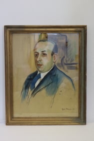 BEN BENN (AMERICAN 1884-1985), Watercolor