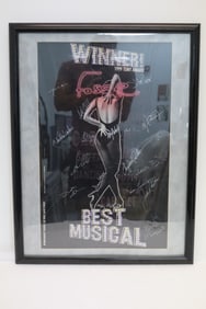 Fosse Signed Musical Poster