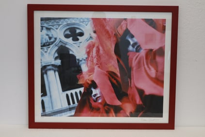 Framed art print signed "Elda Brent"?