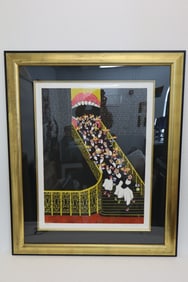 Guy Buffet, Open Wide Waiters, Lithograph