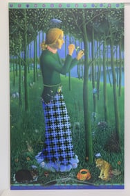 IGOR TULPANOV (RUSSIAN B. 1939), Giclee, titled "The Autumn"