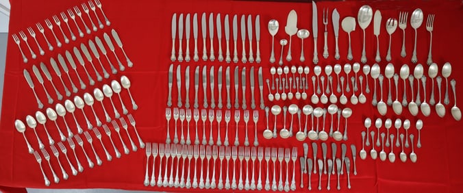 Camusso Sterling Silver Dinnerware set for 12