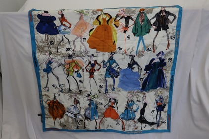 Christian Lacroix silk scarf