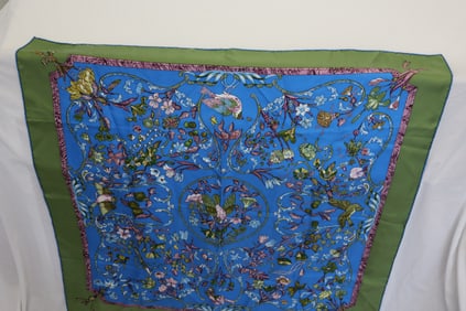 Hermes Silk Scarf